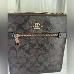 Mini Rowan File Bag In Signature Canvas